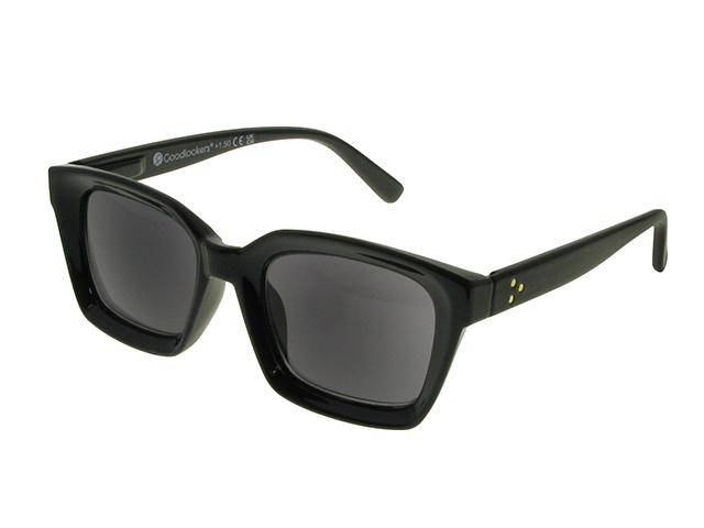 Reading Sunglasses 'Juno' Shiny Black