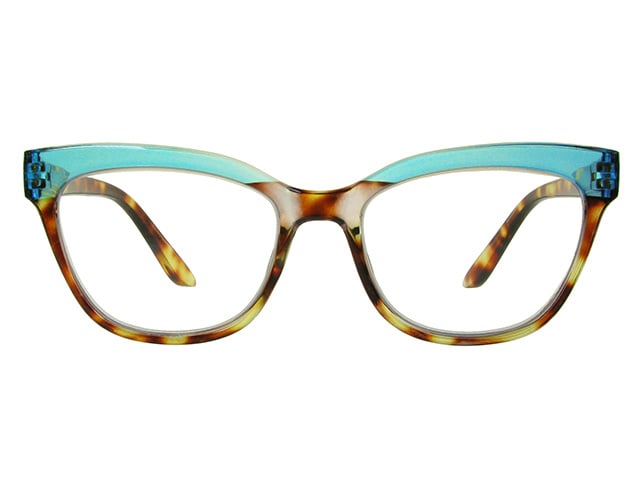 Reading Glasses 'Duchess' Tortoiseshell/Blue