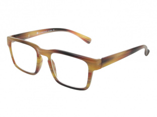 Reading Glasses 'Stockholm' Brown Stripe