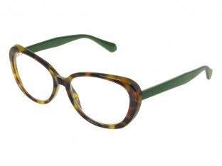 Reading Glasses 'Bonnie' Tortoiseshell/Green