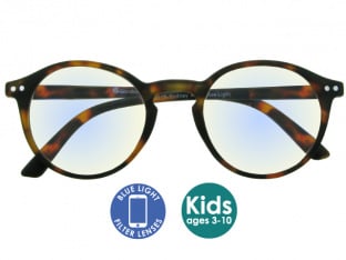 Blue Light Non-Prescription Glasses 'Sydney Kids' Tortoiseshell